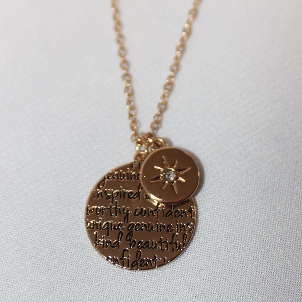 Avon "I AM" affirmation necklace - Picture 2 of 12
